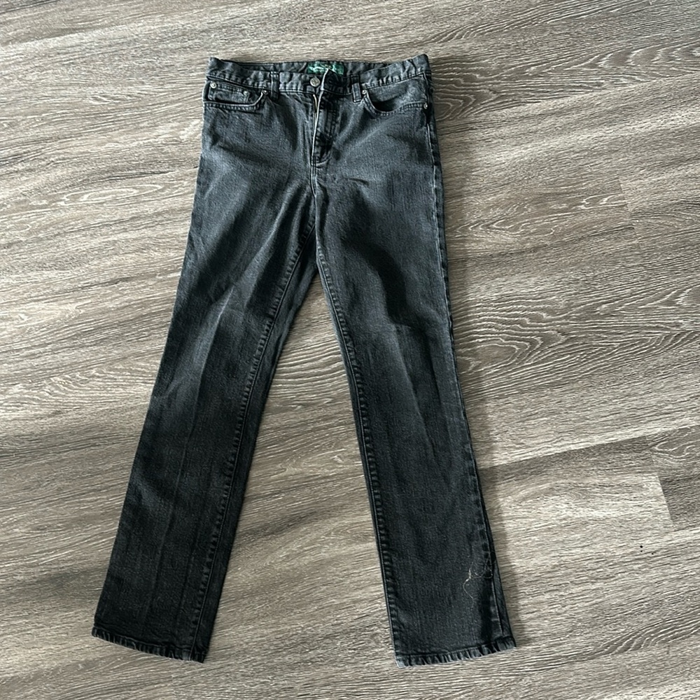 Vintage Ralph Lauren Jeans Black Size 8